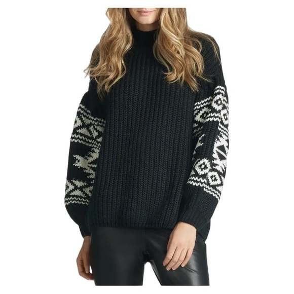 Sachin & Babi Griffin Bicolor Knit Sweater - Picture 1 of 8